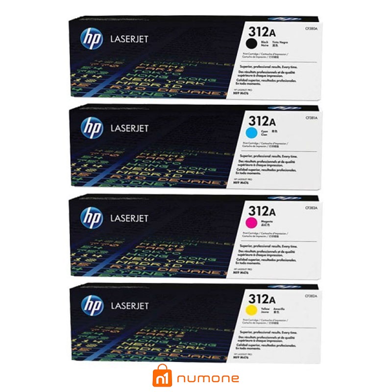 ست کامل کارتریج اچ پی مدل 312A