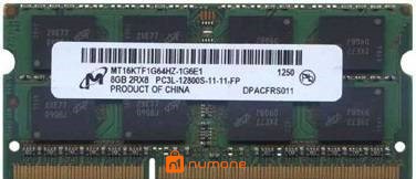 رم لپ تاپ ۸ گیگ Micron Technology DDR3L 1600MHz