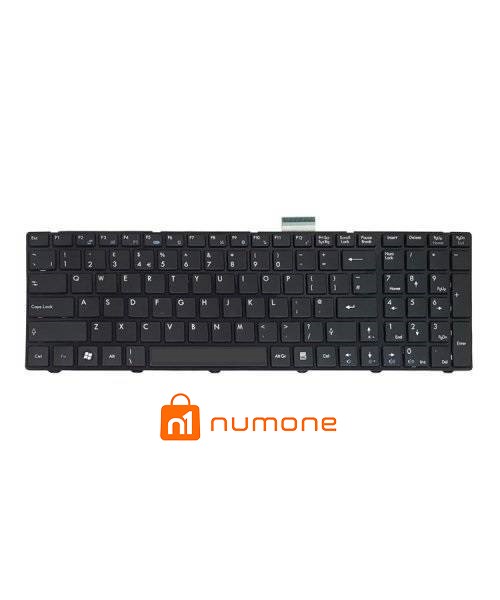 کیبورد لپ تاپ ام اس آی CX620 مشکی-با فریم