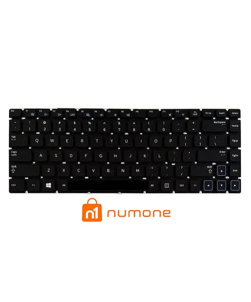 کیبورد لپ تاپ سامسونگ NP300-E4A مشکی-اینترکوچک بدون فریم