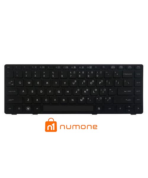 کیبورد لپ تاپ اچ پی EliteBook 8460B-6460B مشکی-بدون موس با فریم