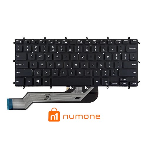 کیبورد لپ تاپ دل مدل Inspiron 13-5000 مشکی-اینترکوچک-بدون فریم