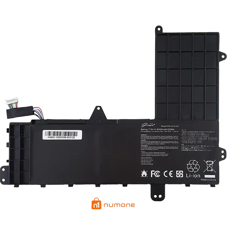 باتری لپ تاپ ایسوس مدل EeeBook E502_B21N1506 Gimo Plus مشکی-داخلی-32 وات ساعت