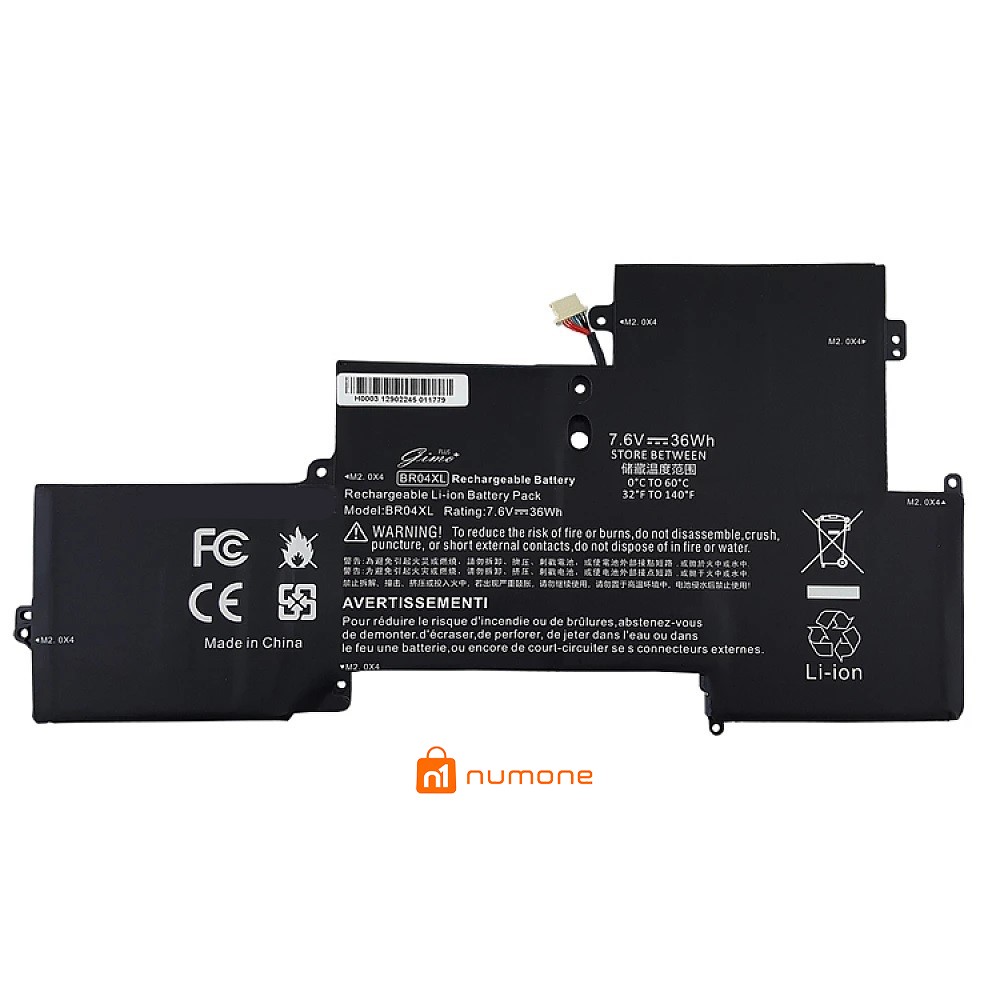 باتری لپ تاپ اچ پی EliteBook Folio 1020 G1_1030 G1_BR04XL داخلی- 36 وات ساعت