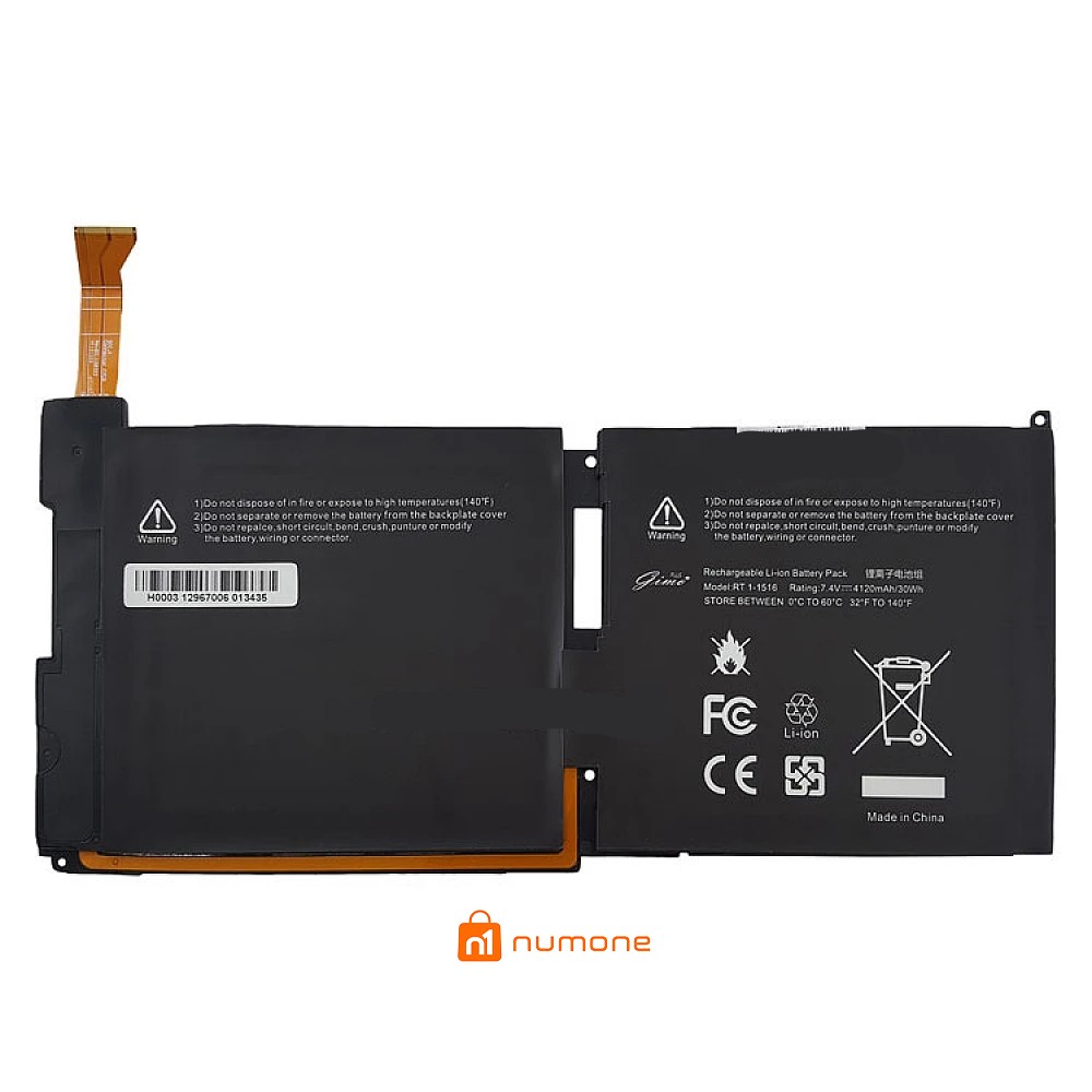 باتری تبلت مایکروسافت مدل Surface RT 1 1516 داخلی-30 وات ساعت