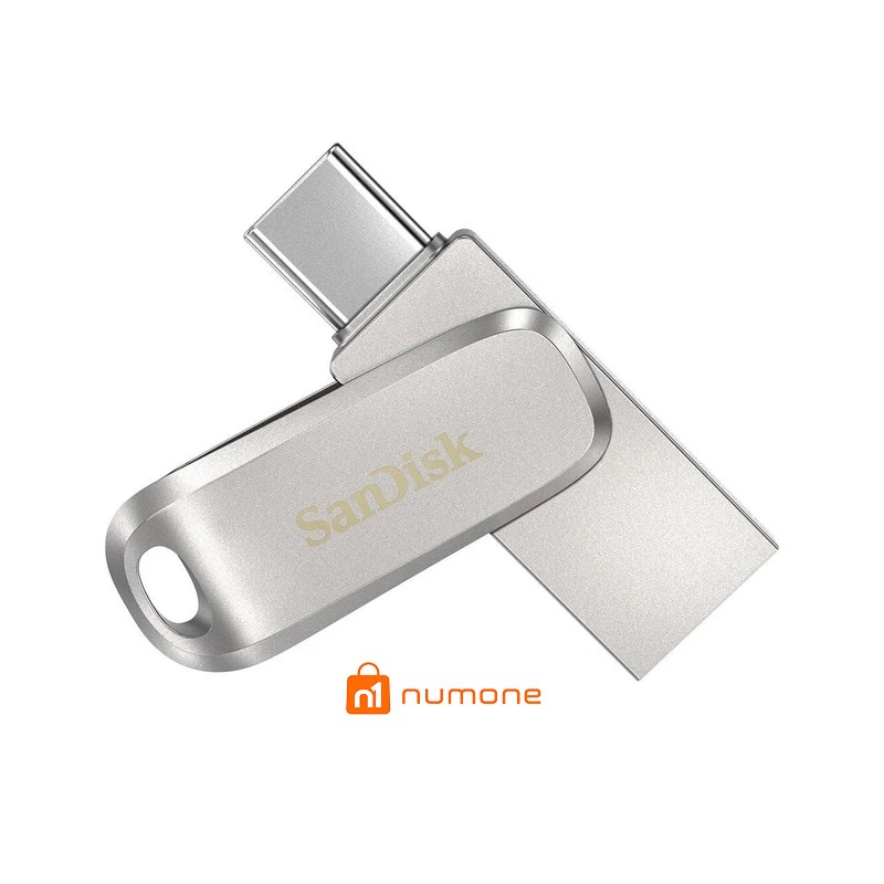 فلش مموری سن دیسک مدل Ultra Dual Drive Luxe ظرفیت 64 گیگابایت