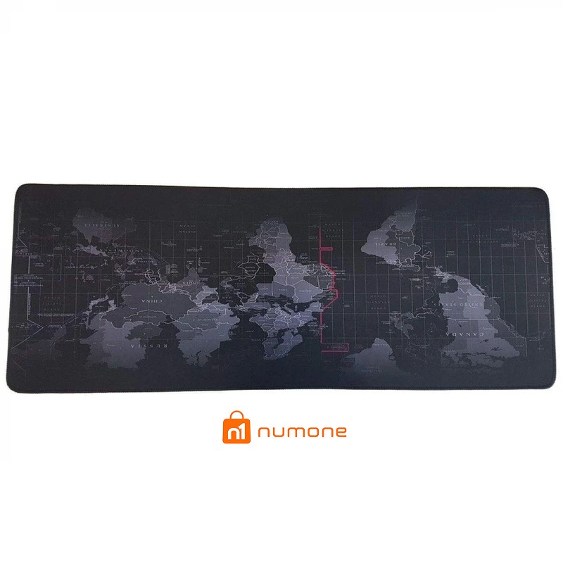 پد موس گیمینگ طرح نقشه جهان 30X80