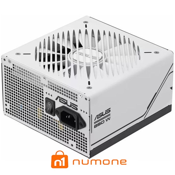 منبع تغذیه کامپیوتر ایسوس مدل Prime 850G WH 80 Plus Gold توان 850 وات