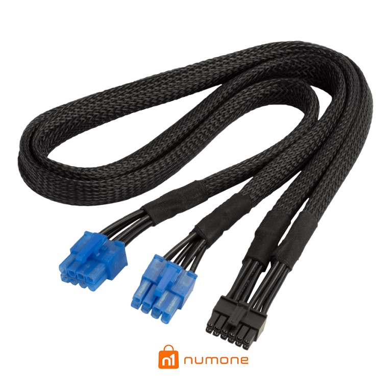 کابل مبدل برق کارت گرافیک سیلوراستون مدل SST-PP12-PCIE