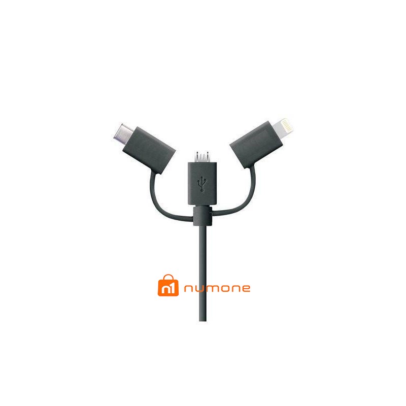 کابل 3 منظوره Type-C/Lightning/Micro B فرانت طول 1 متر مدل FN-UCLMB100