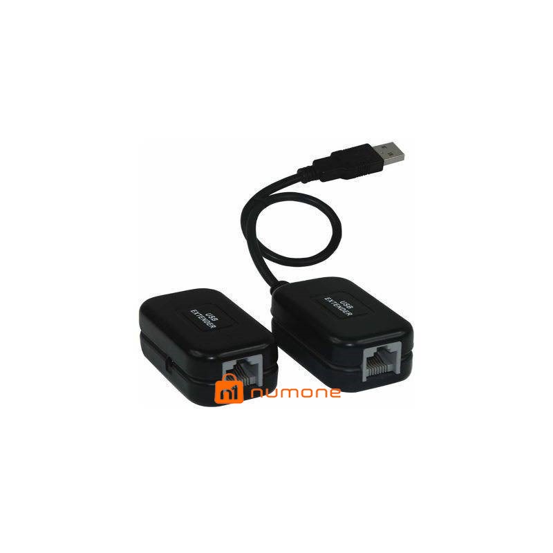 مبدل افزایش طول USB اکتیو روی LAN فرانت تا برد 60 متر مدل FN-U1E60