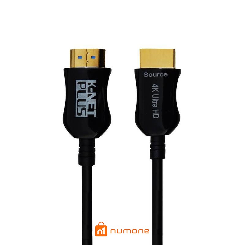 کابل HDMI کی نت پلاس طول 60 متر مدل KP-CHAOC600 با قابلیت AOC