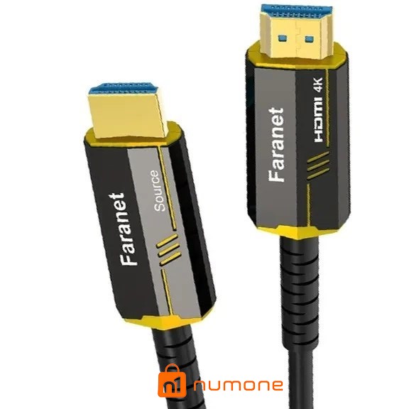 کابل HDMI 4k فیبر نوری فرانت مدل FN-HFC150 طول 15 متر