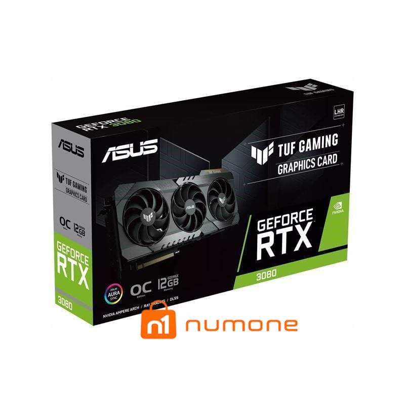 کارت گرافیک ایسوس مدل TUF Gaming GeForce RTX3080 OC Edition 12GB GDDR6X