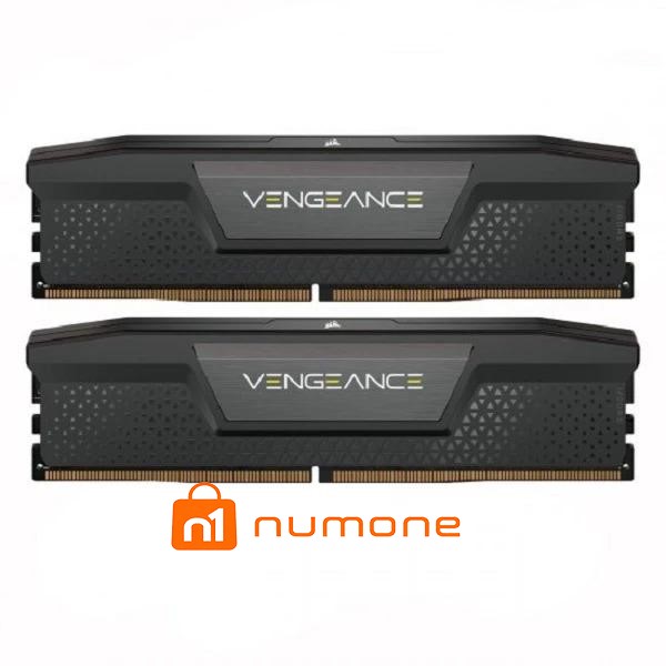 رم دسکتاپ DDR5 دوکاناله 4800 مگاهرتز CL40 کورسیر مدل VENGEANCE ظرفیت 32 گیگابایت
