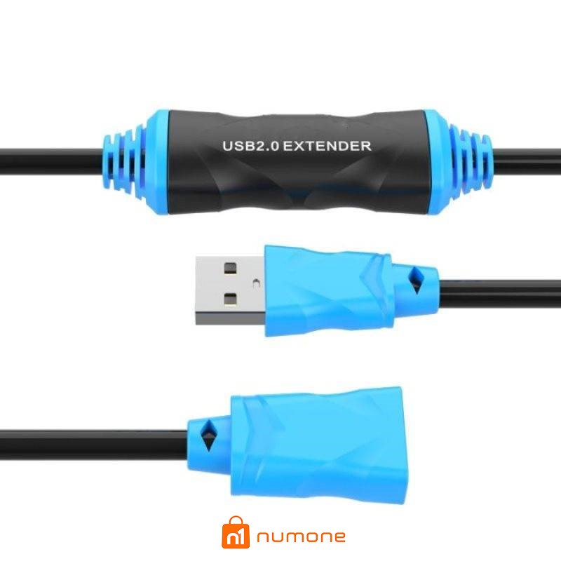 کابل افزایش طول USB 2.0 کی نت طول 20 متر K-CUE20200